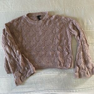 Moon & Madison M Blush pink Knit Sweater